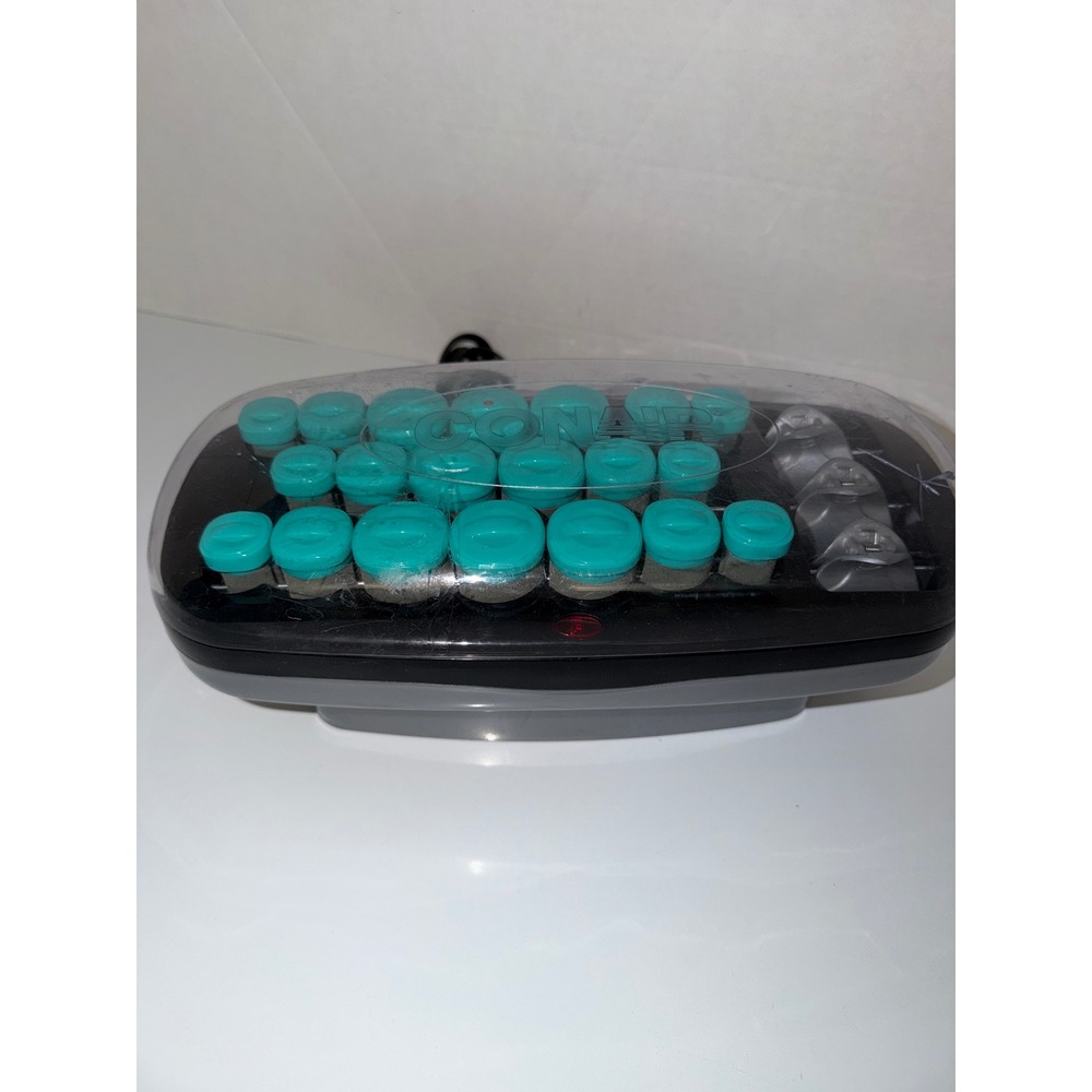 Conair Instant Heat Hair Setter 20 Multi-Size Rollers Teal CHV26R Hot Rollers